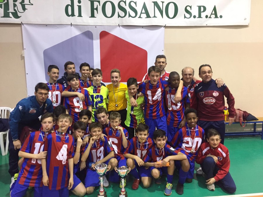 Le finaliste Centallo blu e rosso